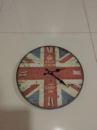 Vintage Wall Clock Antiques Carousell Malaysia