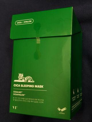 韓國 VT CICA積雪草老虎晚安睡眠面膜(4mlx30入)