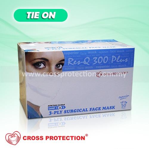 3 Ply Surgical Face Mask Astm Level 2 Tie On 50pcs Box Everything Else On Carousell