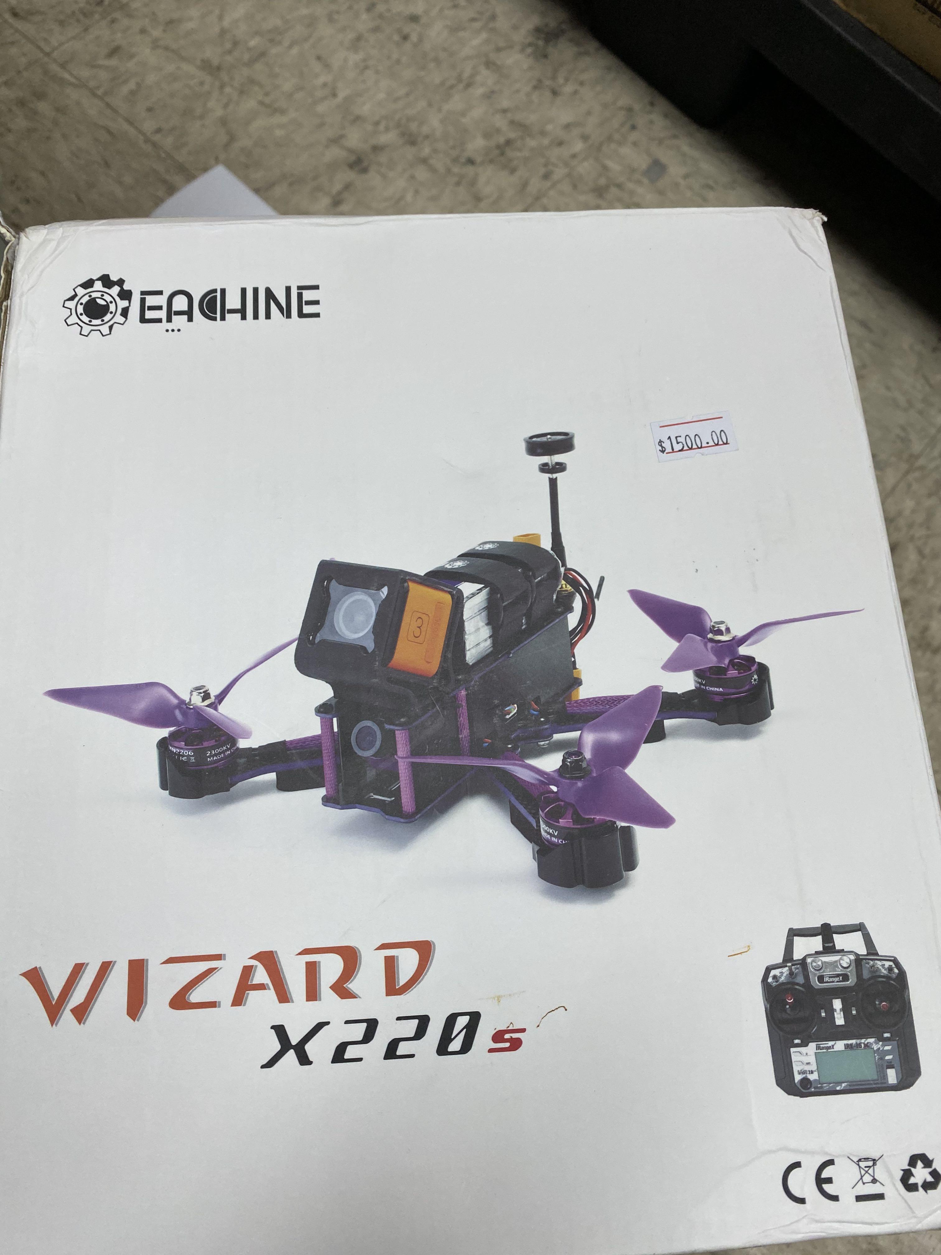 Eachine Wizard X220S FPV Racer RC Drone Omnibus F4 5.8G 40CH 30A Dshot600 800TVL Flysky FS i6X RTF Mode 2 Left Hand Throttle Carousell