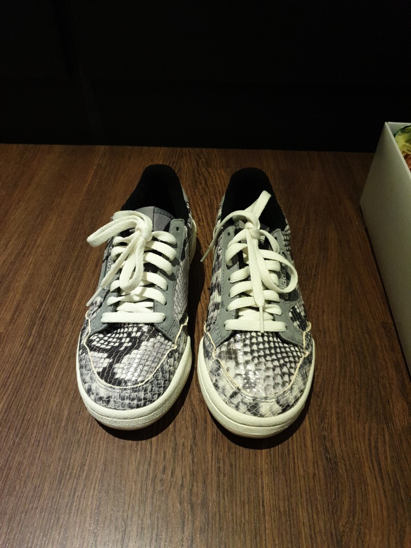 adidas continental 80 snakeskin white
