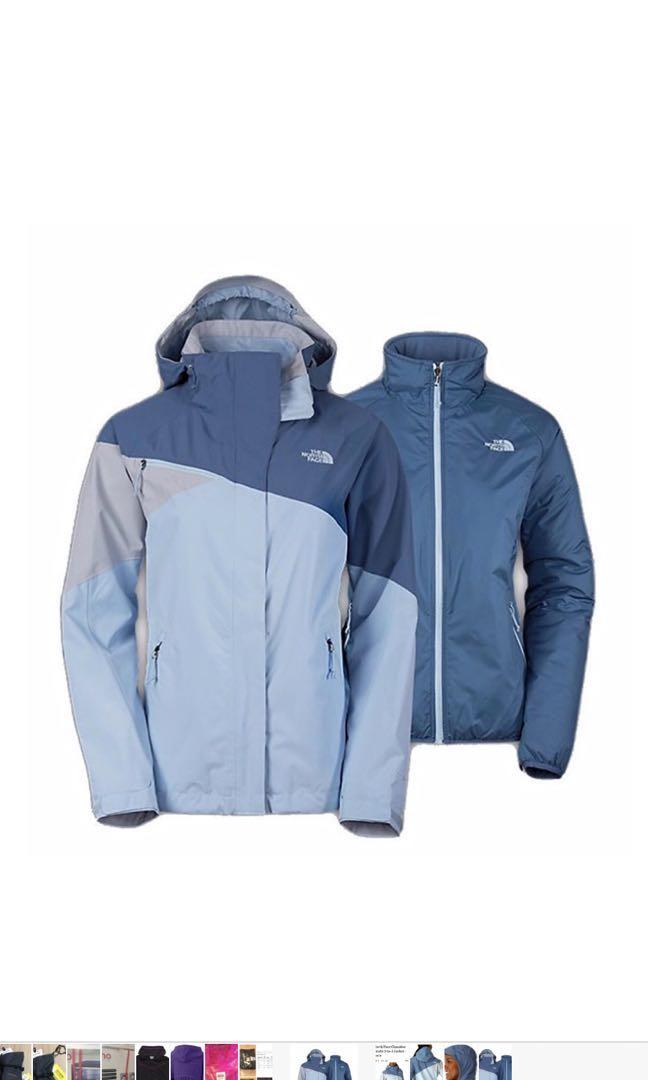 Authentic TNF The North Face Cinnabar Triclimate 3 in 1 Jacket women