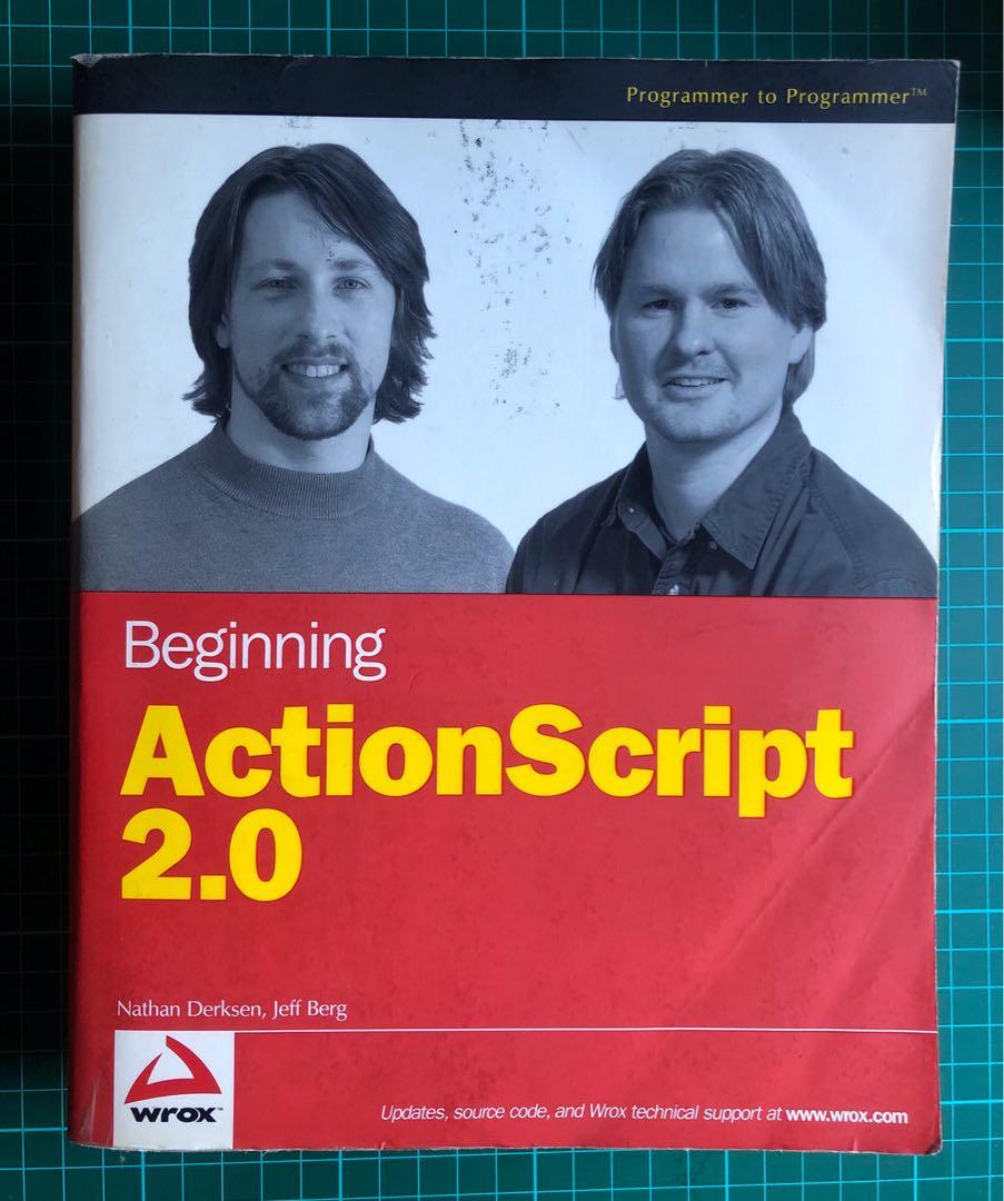 Beginning ActionScript 2.0 (Category: Children's Books) located in Shah Alam. Submitted by nzyzd (Listing ID 264446129, Image 1). Description: Hi, i’m selling my personal references for animation and coding in flash, like some people said “better late than never” right? So this is your chance to get it and dive into Actionscript 2.0 book.