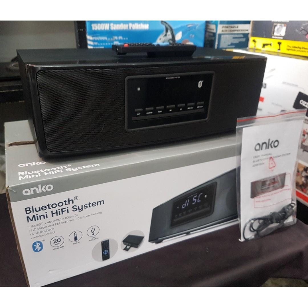 Anko bluetooth sale stereo with cd