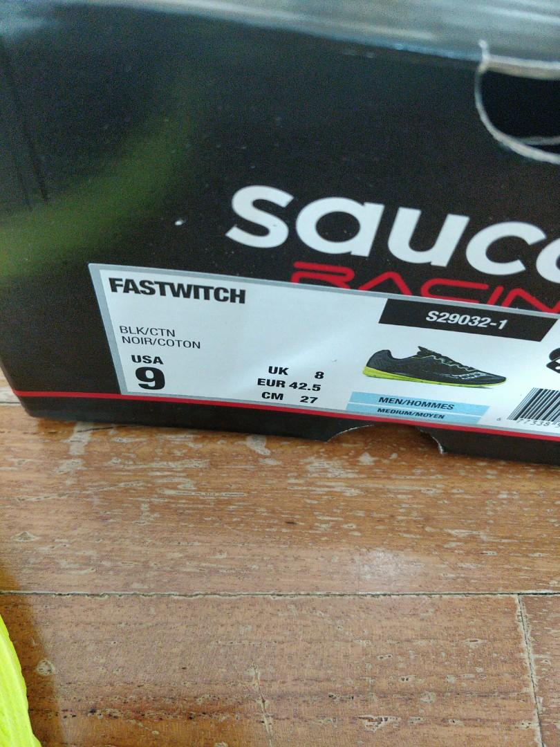 Saucony fastwitch 8 femme noir deals