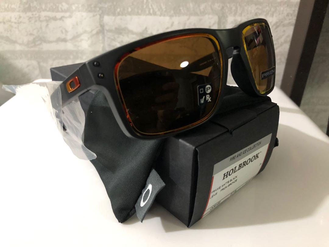 Brandnew Oakley Holbrook Fire & Ice Collection, Men's Fashion