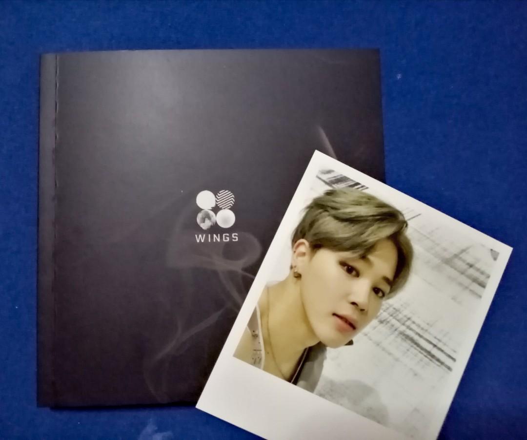 Bts Wings Album ( G Ver W/ Jimin Pc), Hobbies & Toys, Memorabilia &  Collectibles, K-Wave On Carousell
