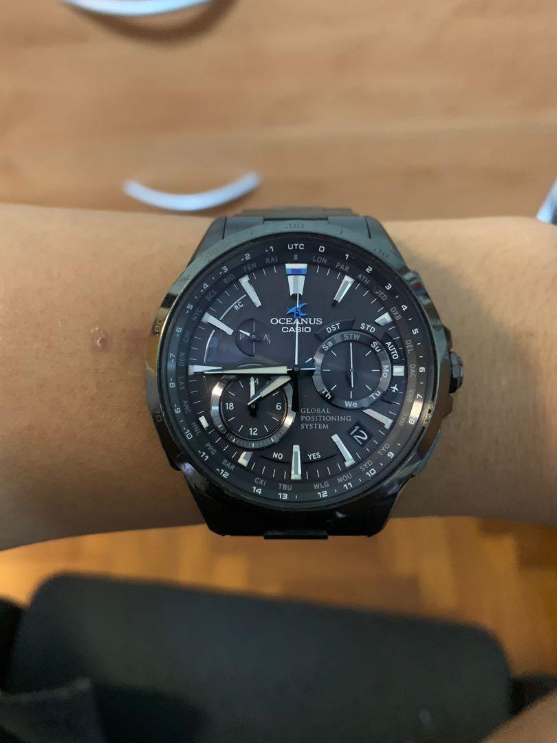 Casio Oceanus Model OCW G1000B 1ADF Just Serviced on 24 Nov 23