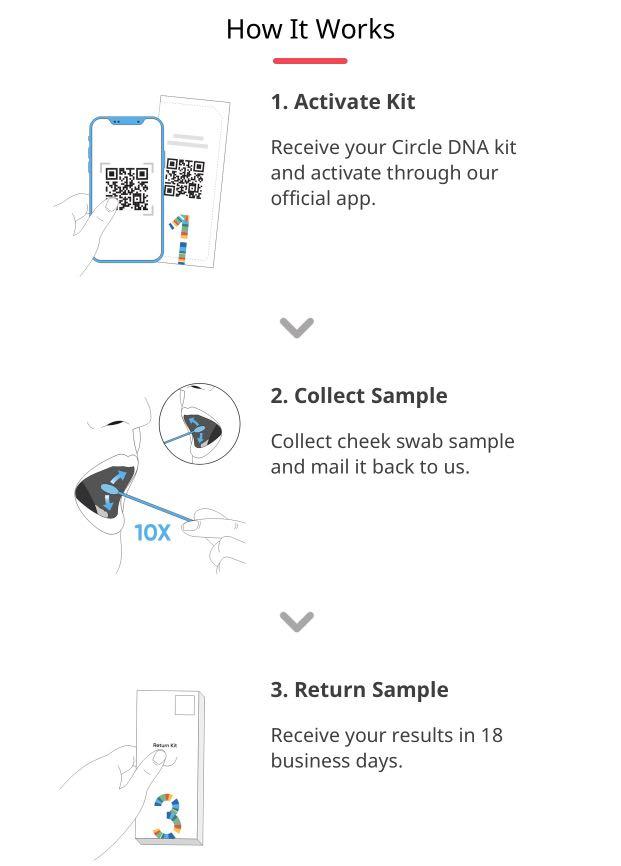 [New] Circle DNA Vital Kit (>30 Discount off normal RRP 279