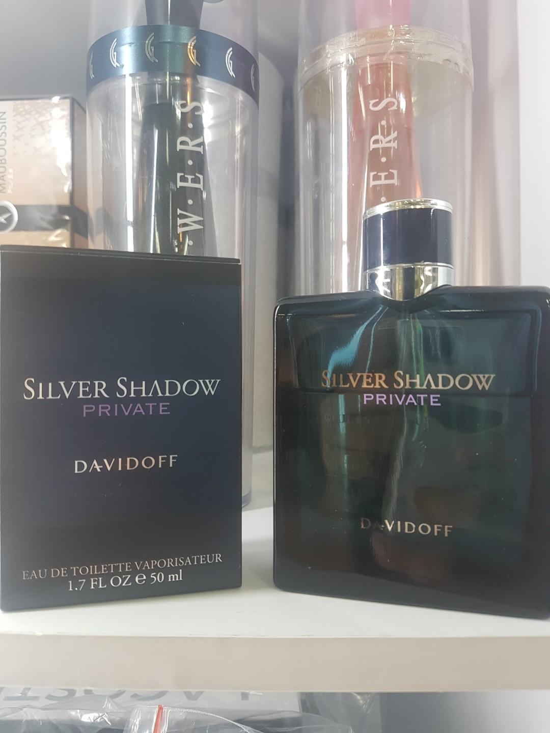 Davidoff Silver Shadow Private EDT 50ml, Beauty Personal Care
