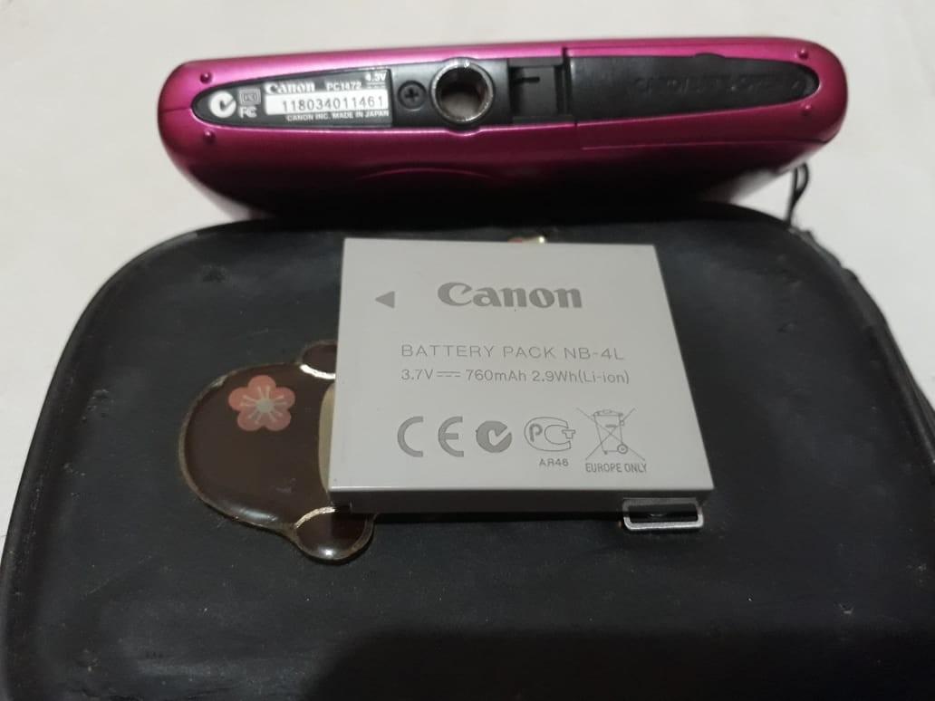dijual kamera canon ixus 130 warna pink