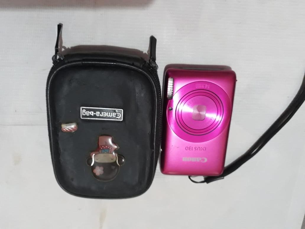 dijual kamera canon ixus 130 warna pink