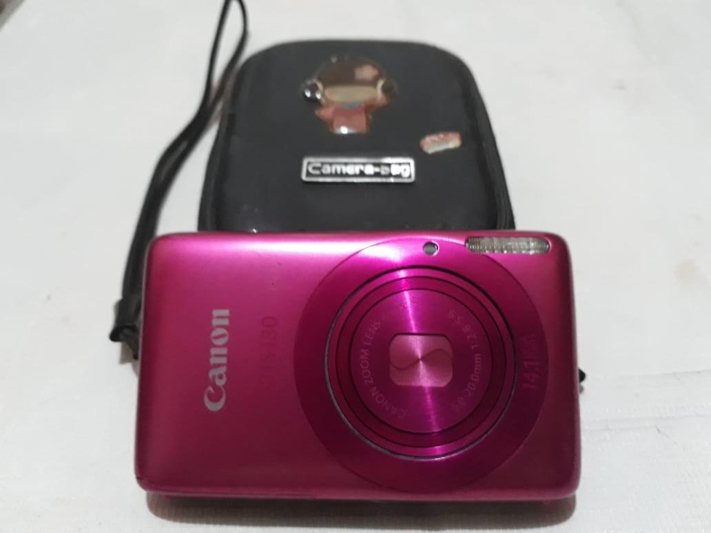 dijual kamera canon ixus 130 warna pink