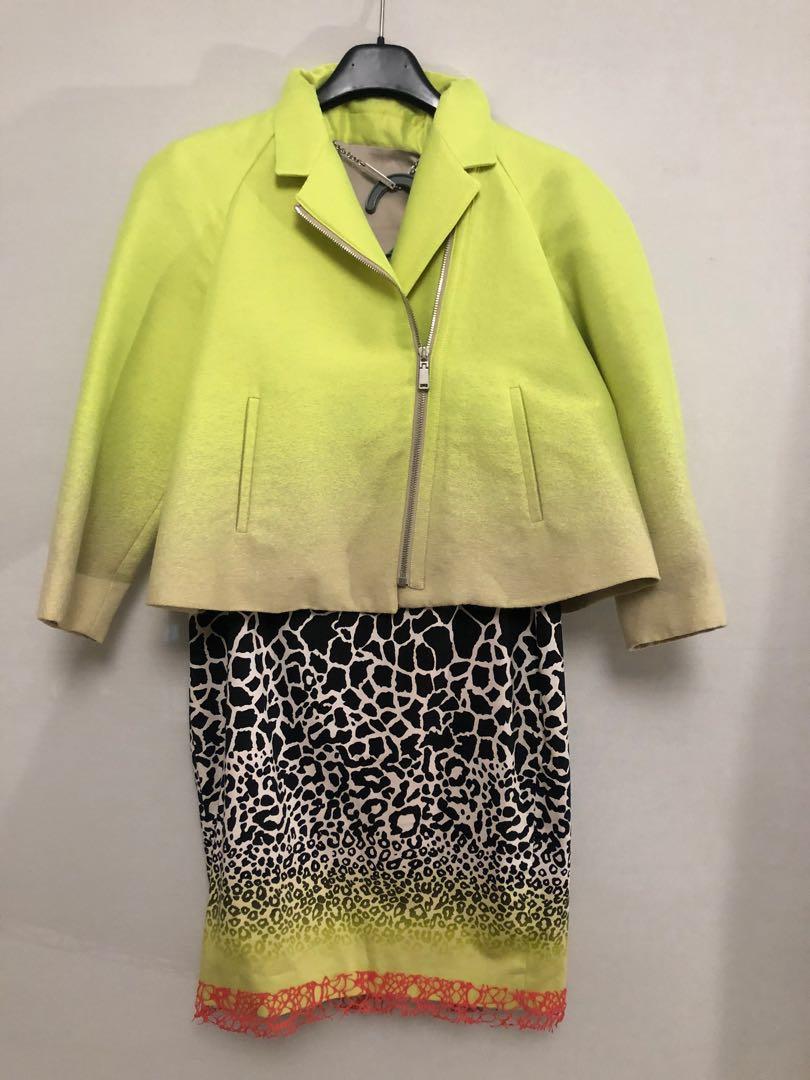 Tahari yellow jacket on sale