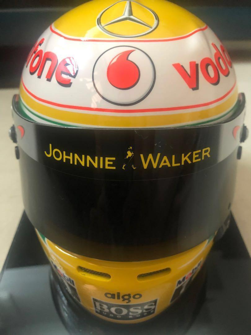 F1 Lewis Hamilton Helmet Mp4 2011 Vintage Collectibles Vintage Collectibles On Carousell