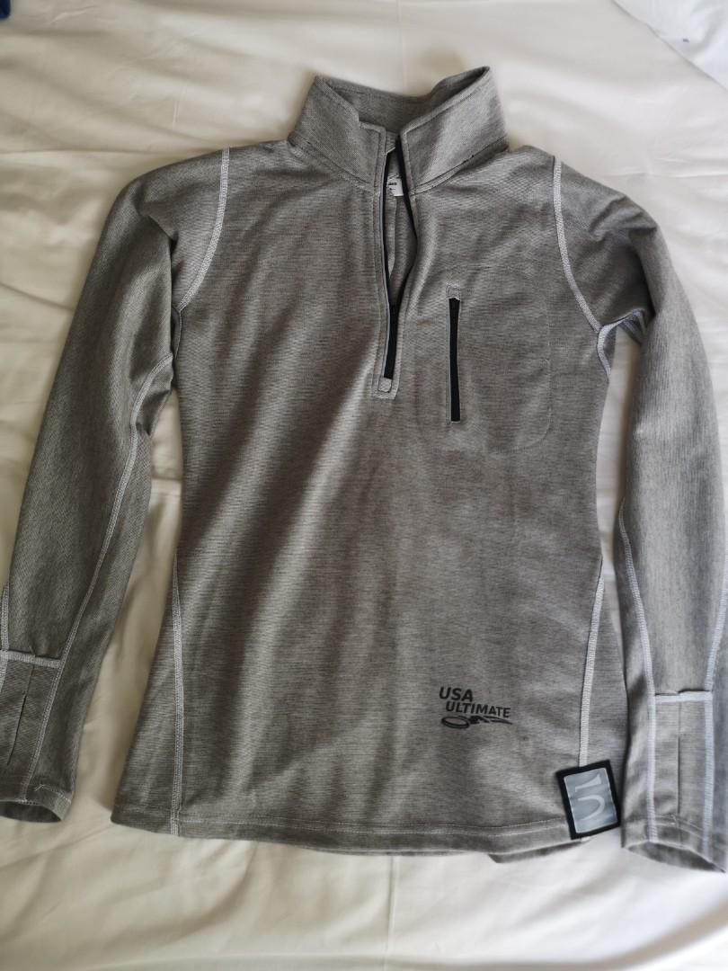 Five Ultimate jacket (Category: Water Sports) located in Singapore. Submitted by llmn9 (Listing ID 264452514, Image 2). Description: USAU College Div 1 Nationals Bought from the Five Ultimate store in Seattle, USA Odessy 1/4 zip jacket Womens S Price negotiable frisbee sports jacket women.