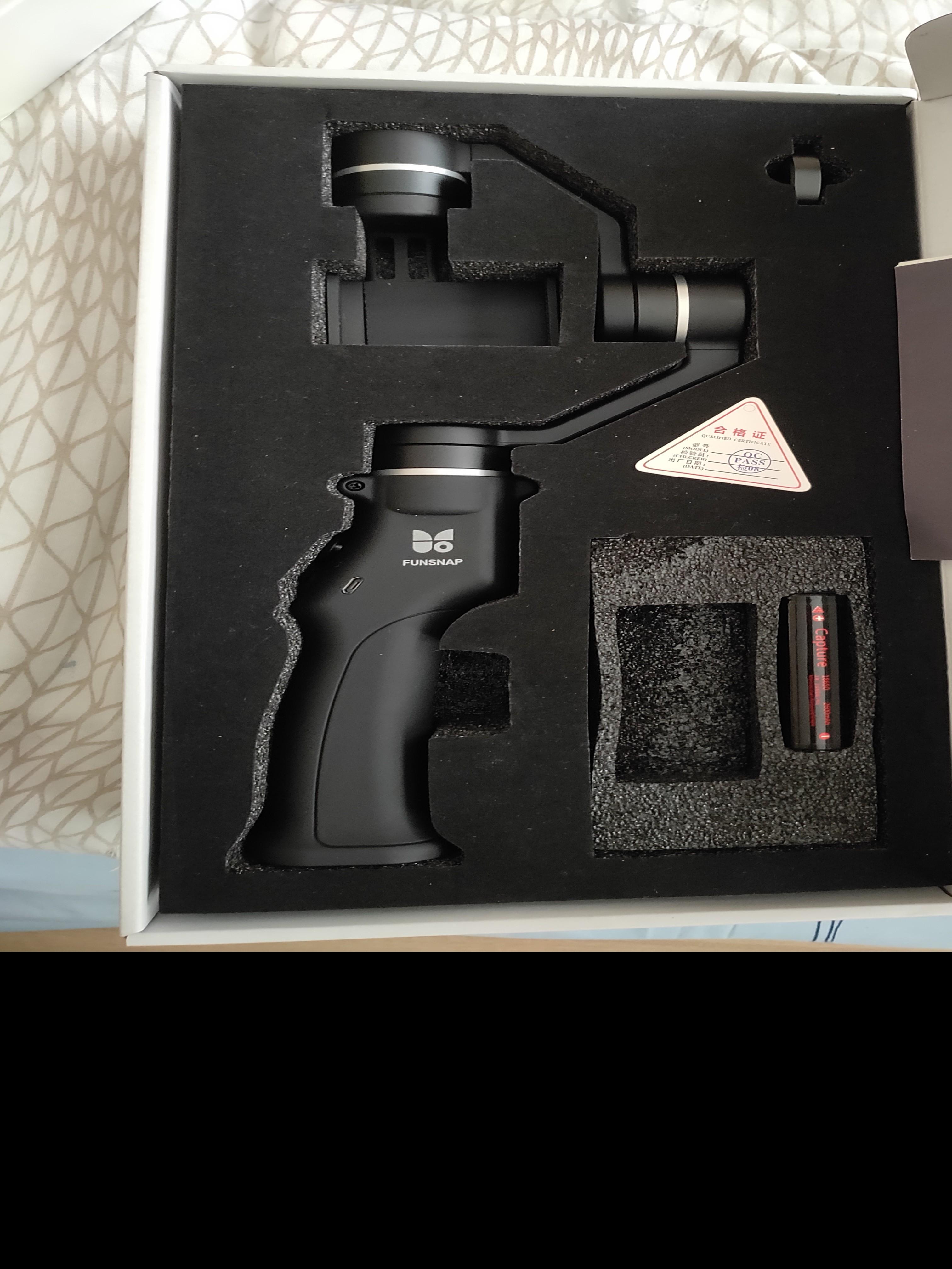 Funsnap Capture 3-axis Gimbal, Photography, Video Cameras on Carousell