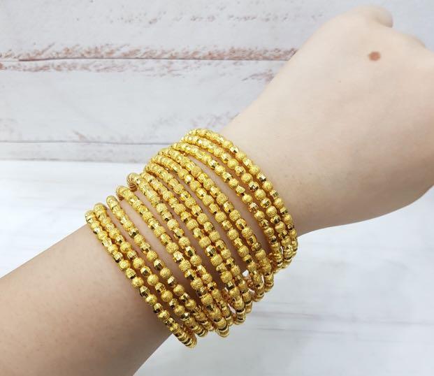 Gelang Tangan keroncong emas dubai