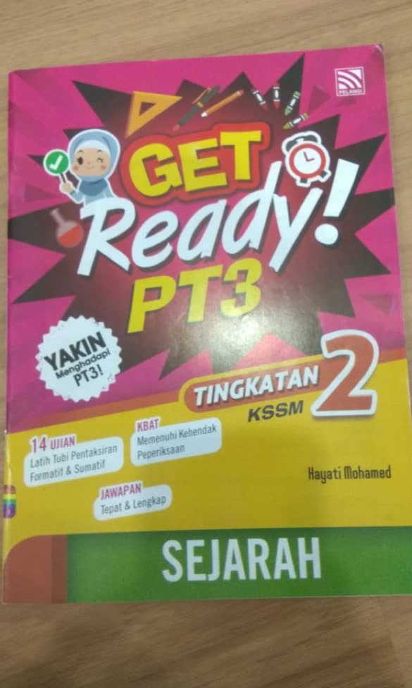 GET READY PT3 SEJARAH KSSM TINGKATAN 2, Hobbies & Toys, Books