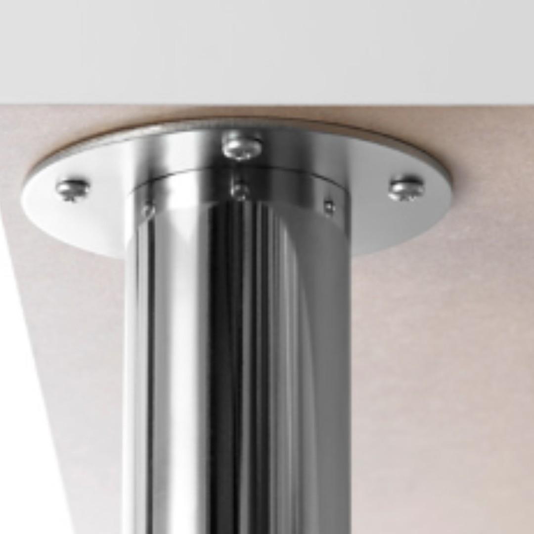 ikea 辨工桌 伸縮腳 檯腳 書檯 Linnmon Gerton, 傢俬＆家居, 傢俬, 書櫃、櫃子及架 Carousell