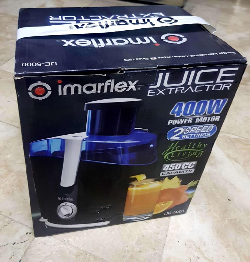 Imarflex Juice Extractor IJE5000, TV & Home Appliances, Kitchen Appliances, Juicers, Blenders