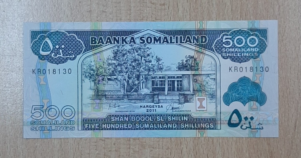 Janjun 500 Shillings Somalia Somaliland 2011 Unc Antiques Currency On Carousell