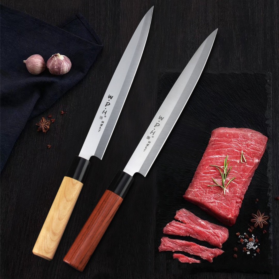 Japanese Yanagiba Sushi Sashimi Knife, Stainless steel Sekiryu Japanese