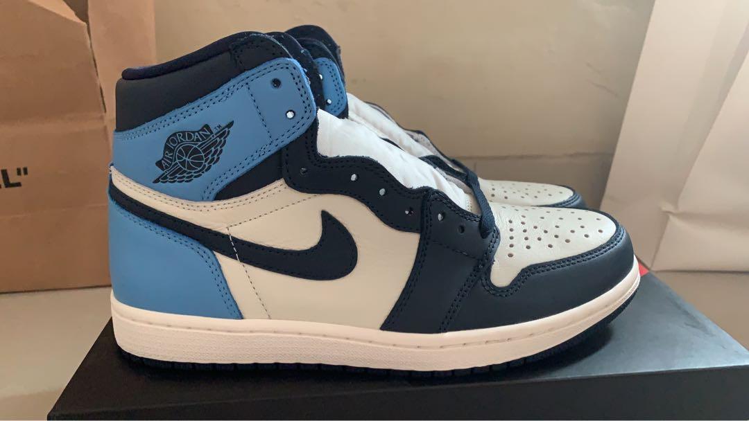 air jordan 1 obsidian unc youth