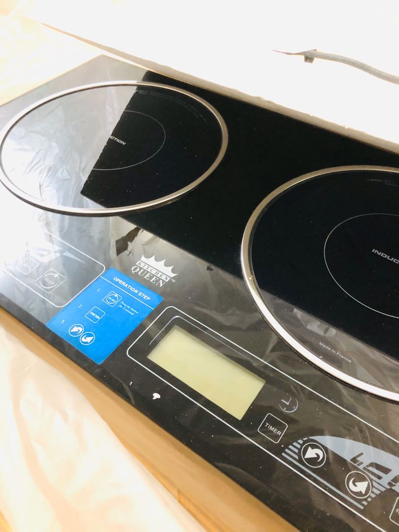 Kitchen Queen Two Zones Built in Digital Induction Cooker