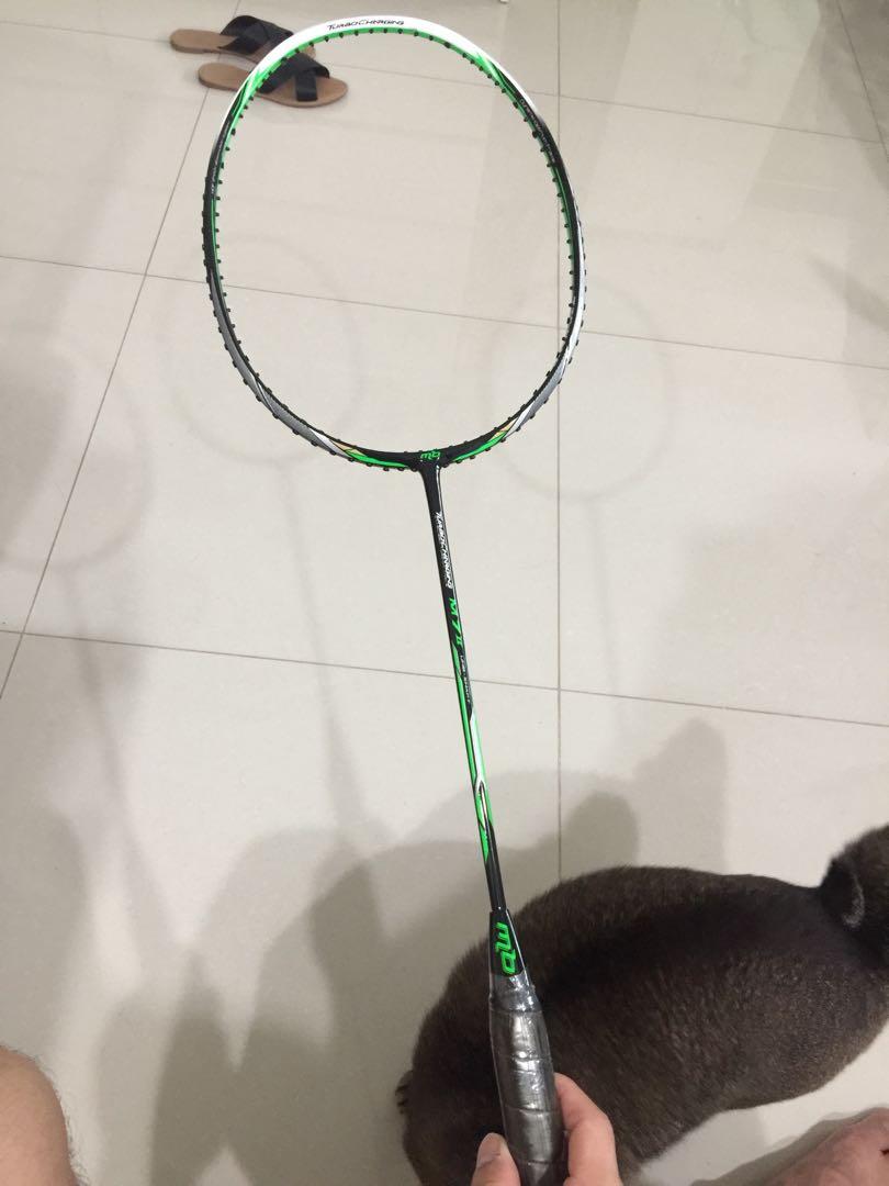 Lining racket. (Category: Racket & Ball Sports) located in Singapore. Submitted by ericgohhhh (Listing ID 264505213, Image 2). Description: Selling three different racket. Lining UC LITE 8500 $60 (used) SOLD Yonex Nanoray 750 $80 (New) SOLD Mb turbocharging M7ii $60 (new) Lining Ultra strong 988 LITE $60 (used) Let me know if interested. I can take more picture .