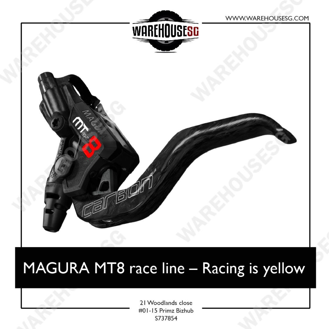 MAGURA MT8 race line – Racing is yellow, Sports Equipment
