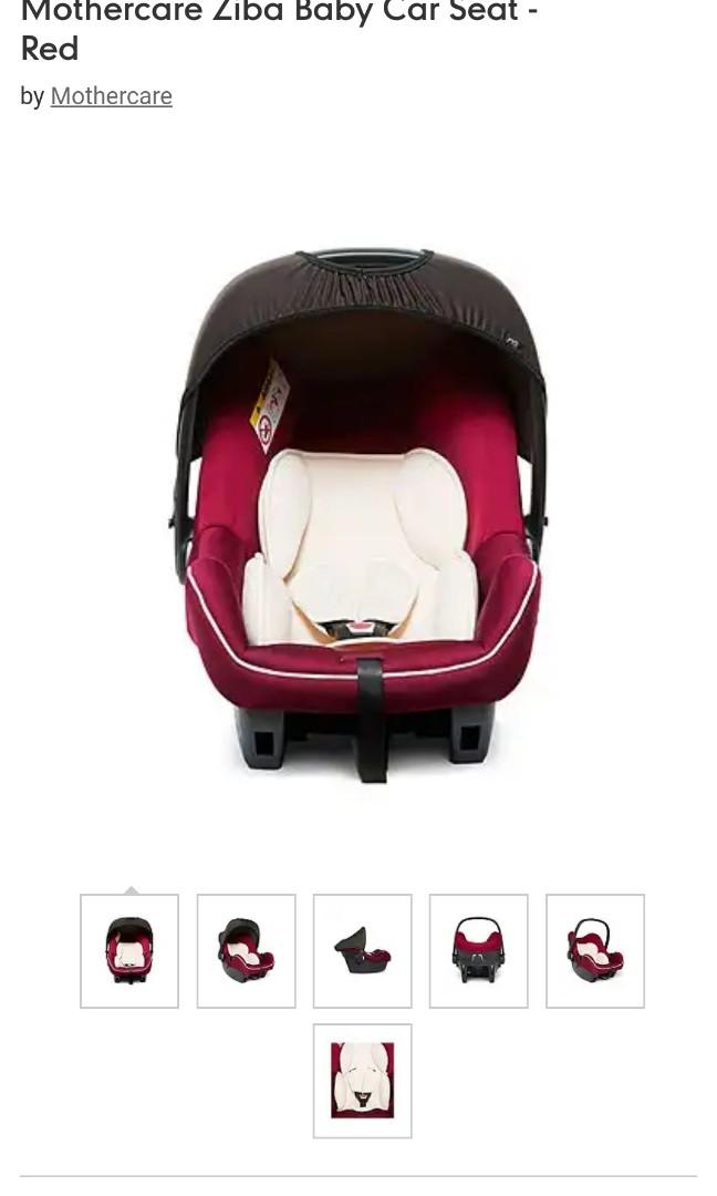 Mothercare ziba car top seat review