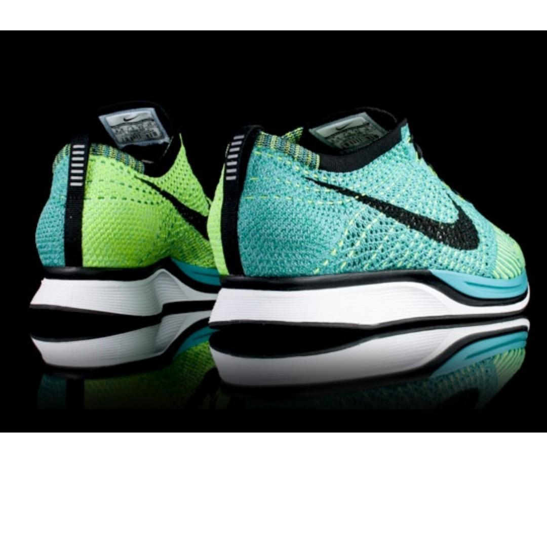 Nike flyknit racer lucid green online