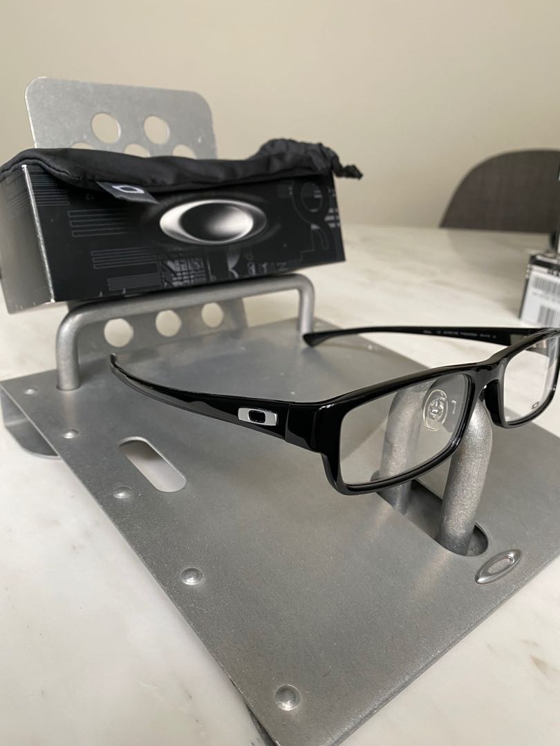 Oakley Servo polished black RX prescription glasses, Men's Fashion, Watches  & Accessories, Sunglasses & Eyewear on Carousell