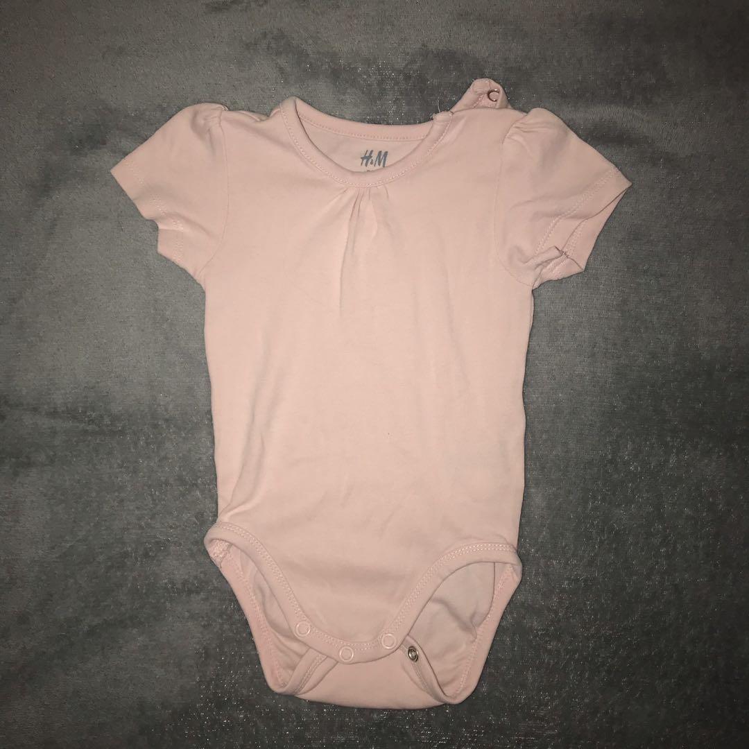 plain pink onesie
