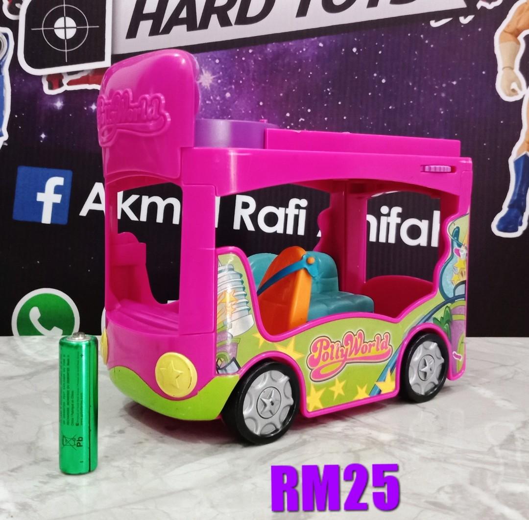 Polly pocket store tour bus