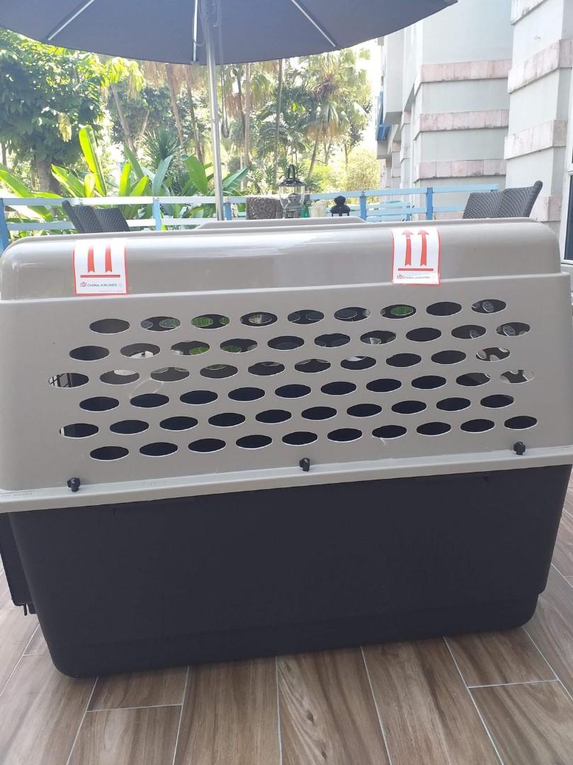 Picture of Portable Dog Cage, Pet Supplies, Homes & Other Pet Accessories on Carousell