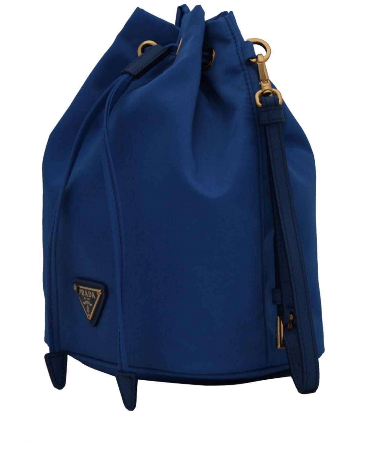 prada nylon drawstring pouch