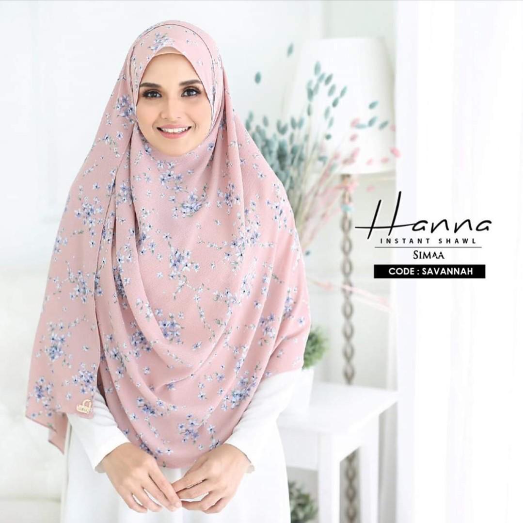 Pre Loved Hana Printed Instant Shawl Dua Muka Khimar Labuh Women S Fashion Muslimah Fashion Hijabs On Carousell