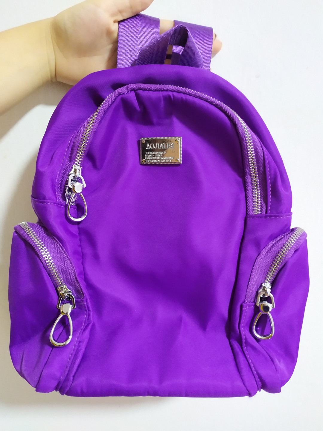 Purple backpack, Women's Fashion, Bags & Wallets, Backpacks on Carousell