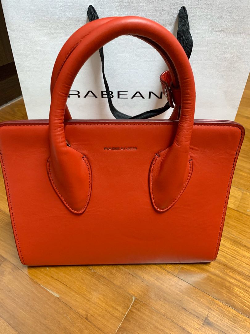 Rabeanco red sling bag, Women's Fashion, Bags & Wallets, Crossbody Bags on Carousell