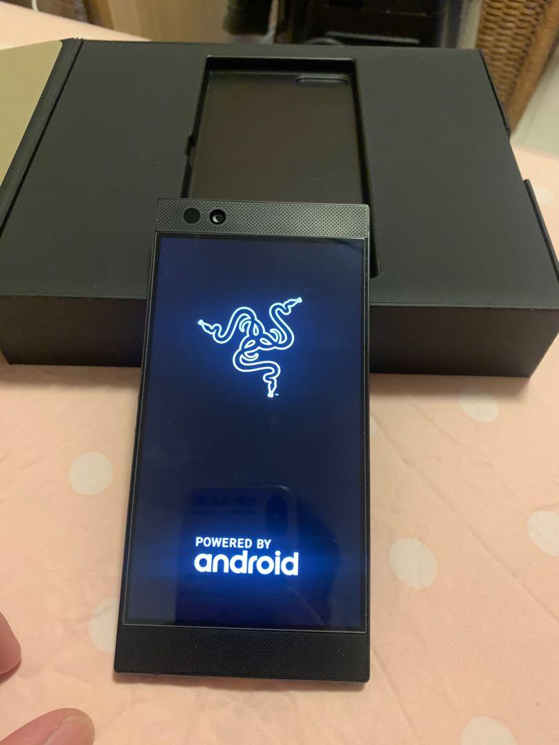 Golden Razor Phone Razer Phone 和記3台 金色限量版, 手提電話, 手機, 其他手機 - Carousell