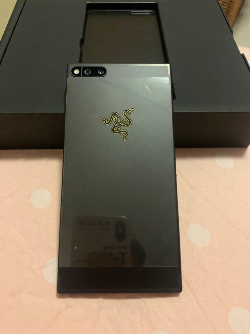 Razer Phone 和記3台金色限量版 電子產品 手提電話 Carousell