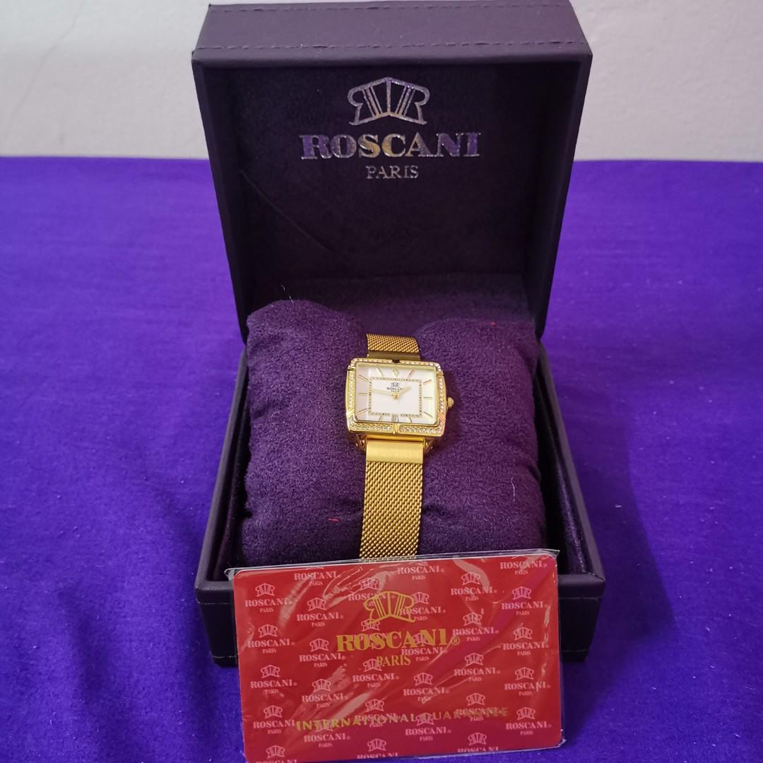 Roscani paris shop 23k gold
