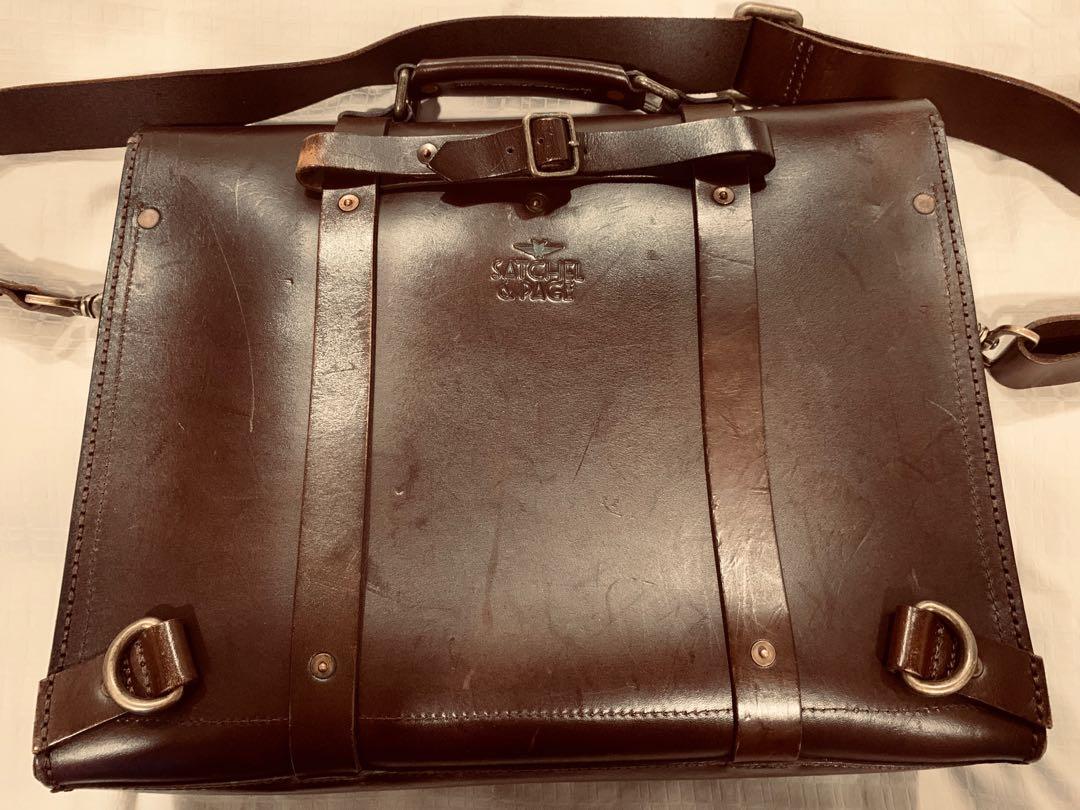 Satchel and page online 4 way briefcase