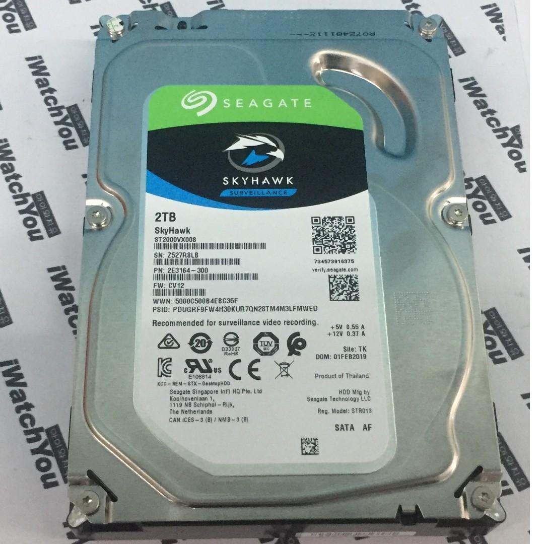 Seagate SKYHAWK 2TB Surveillance CCTV, Furniture & Home Living ...