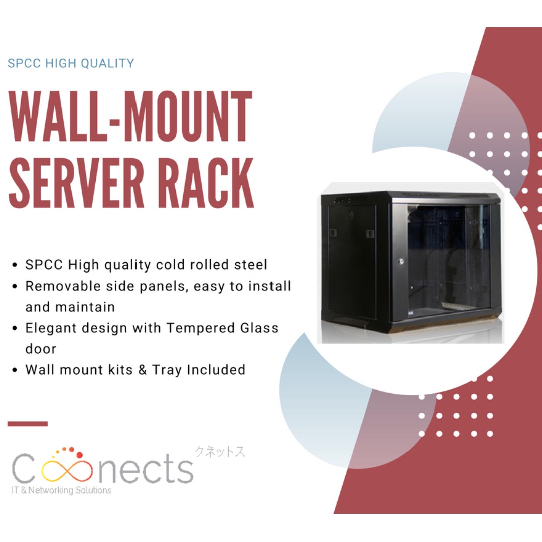 Server Rack Wall Mount 4U 6U 12U 15U, TV & Home Appliances, TV ...