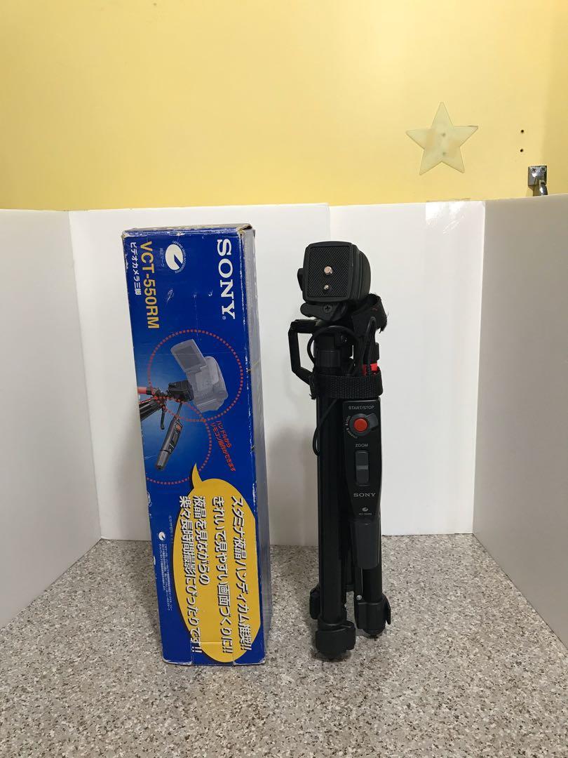 Sony VCT-550RM Video Camera Tripod, 攝影器材, 攝錄機- Carousell