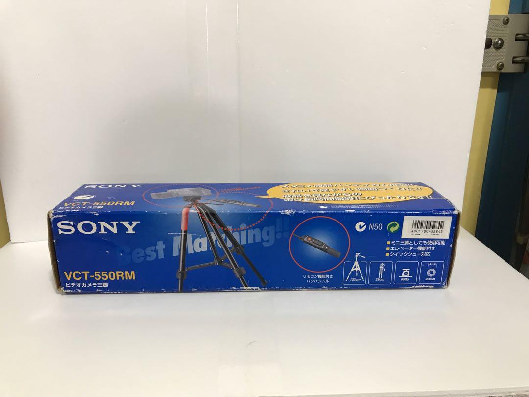Sony VCT-550RM Video Camera Tripod, 攝影器材, 攝錄機- Carousell