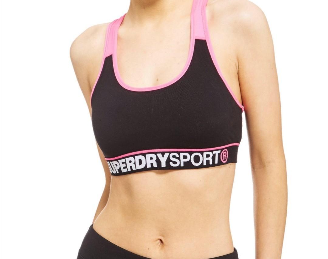 Superdry sports bra, Women's Fashion, Activewear on Carousell